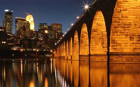 Minneapolis Mississippi River Wallpaper Hd City 4k Wallpapers