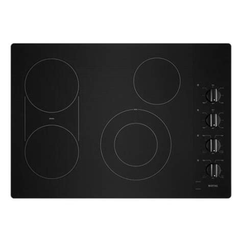 Maytag Mec8830hb 30 Inch Electric Cooktop With Reversible Grill And Griddle Mec8830hb