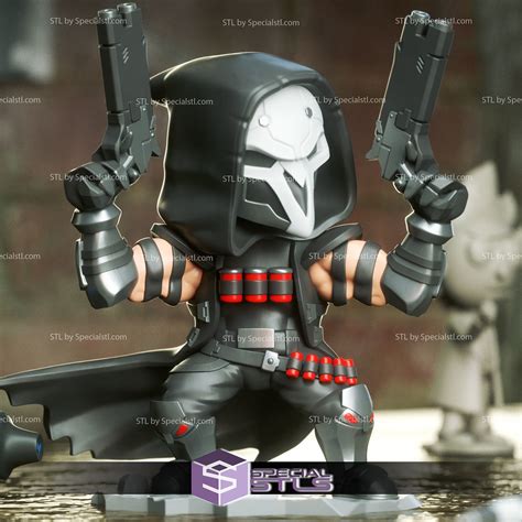 Chibi STL Collection - Overwatch Reaper Chibi | SpecialSTL