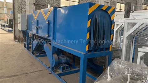 Shot Blasting Machine For Different Sizes Of Lpg Gas Cylinders