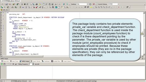 Pl Sql Oracle Tutorial Packages Pl Sql For Beginners Lesson 5 Youtube