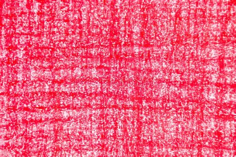 Red Crayon Sketch Texture Background Stock Image - Image of handmade ...