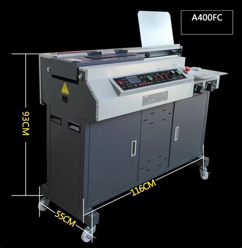 Automatic Hot Glue Desktop Book Binding Machine Glue A3 And A4 Hot Melt