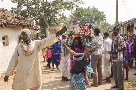 Gaura Gauri Puja Ceremony In Tribal Village Kawardha Chh Flickr