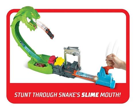 Pista Hot Wheels Ataque T Xico Da Serpente Mattel Frete Gr Tis
