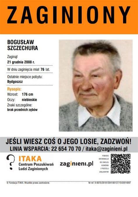 Gdzie Jest Bogus Aw Szczechura M Czyzna Zagin Lat Temu Rodzina