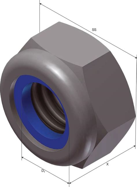 Hexagon Nut Nu Hx Ny M A Gl Nd System