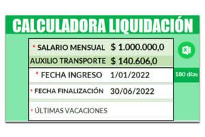 Calculadora de Liquidación Laboral Colombia