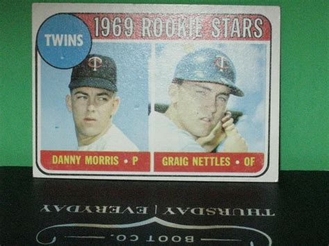 Topps Minn Twins Rookie Stars Graig Nettles Danny Morris