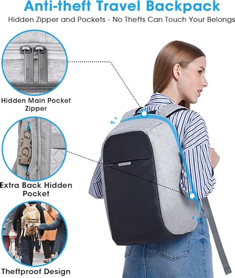 Backpack With Secret Pockets