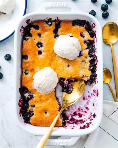 Simple Blueberry Cobbler A Couple Cooks Tasty Made Simple