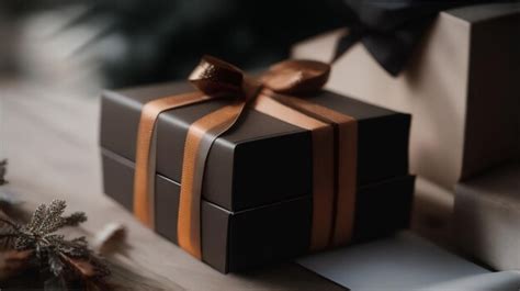 Premium AI Image Unveiling The Delight A Gift Box Filled With Surprises