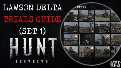 Hunt Showdown Lawson Delta Trials Guide With Commentary Set Youtube