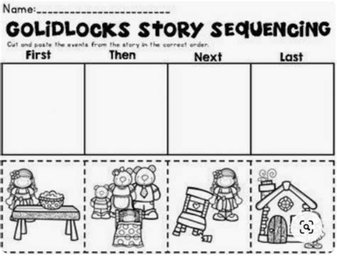 Goldilocks And The Three Bears Interactive Activity For Grade 1