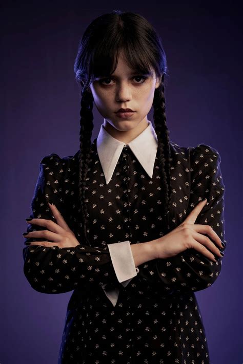 Download Teenage Girl Wednesday Addams Wallpaper | Wallpapers.com