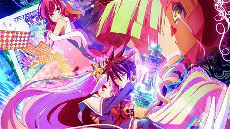 No Game No Life Hd Wallpaper Sora Shiro Stephanie And Tet