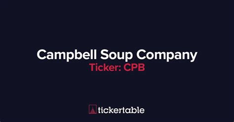 What Does Campbell Soup Company Do