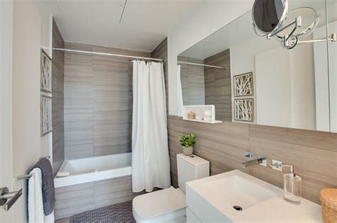 20 Gorgeous Tiled Modern Bathrooms In Condominiums Home Design Lover