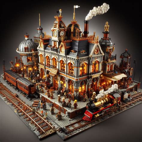 40 Ai Ideas For Lego Mocs Steampunk How To Build It