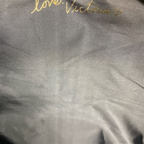 Victorias Secret Heart Logo Black Gold Sparkle Canva… Gem