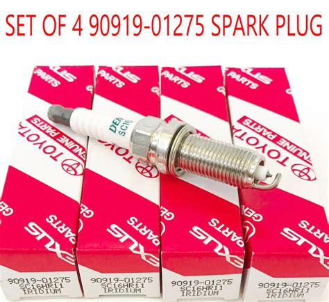 Set Of Genuine Oem Iridium Spark Plugs For Toyota Scion