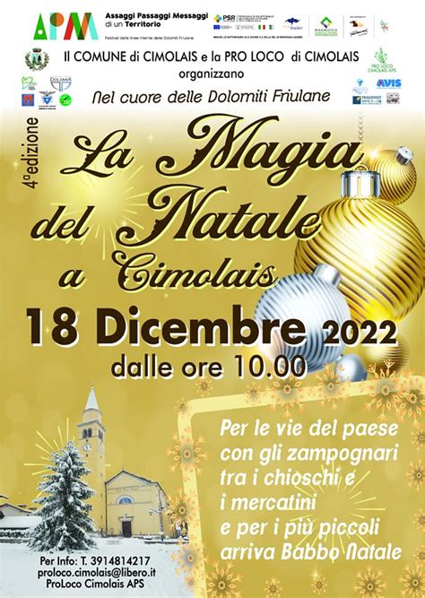 Magia Natale Cronache Da Cimolais