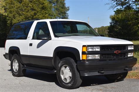 No Reserve 1999 Chevrolet Tahoe 2 Door Sport 4x4 Z71 For Sale On Bat