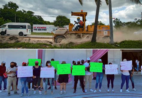 Protestan Por Carencia De Información Sobre El Gasoducto Del Blvd Colosio