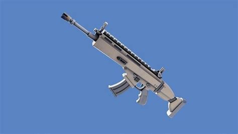 Scare Fortnite gun free VR / AR / low-poly 3D model | CGTrader