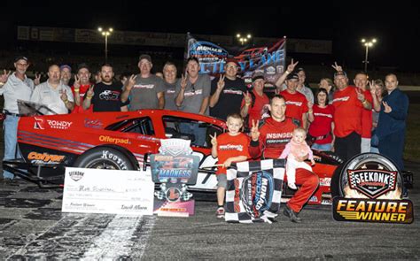 Hirschman Wins Open Wheel Wednesday At Seekonk For A Fifth Time