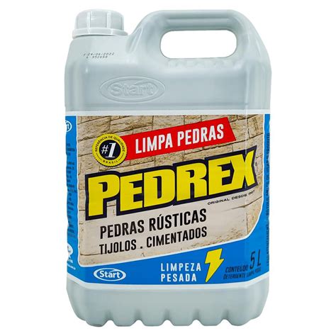 Limpa Pedra Pedrex Litros Start Shopee Brasil