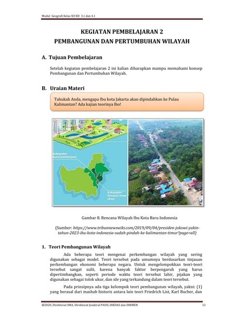 Modul Geografi Kelas Xii