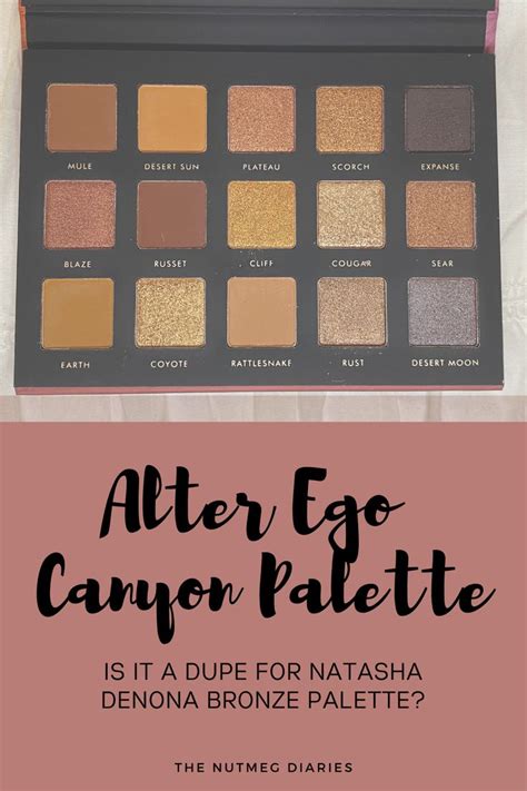 Alter Ego Eyeshadow Palette Review And Dupe Comparison Natasha Denona