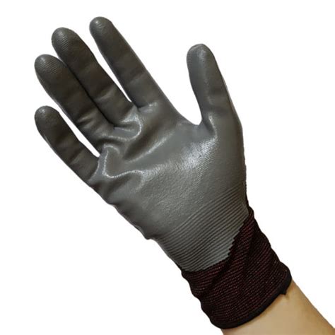 Showa Atlas Nitrile Coated Nylon Gloves Grey Wholesale Harvest Supply