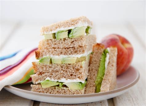 Avocado Cream Cheese Sandwich Weelicious