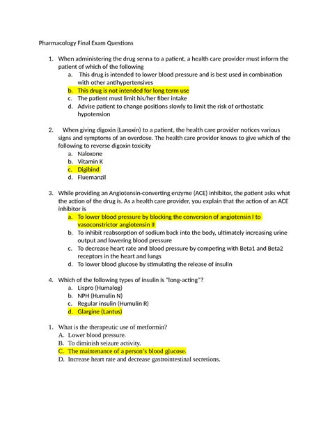 Solution Ati Pharmacology Proctored Exam Study Guide Studypool