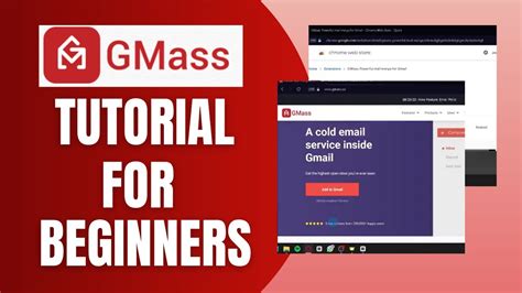 How To Use Gmass In Gmail Gmass Tutorial For Beginners Youtube