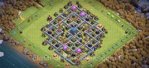 Trophy Defense Base Th With Link Anti Stars Hybrid Clash Of