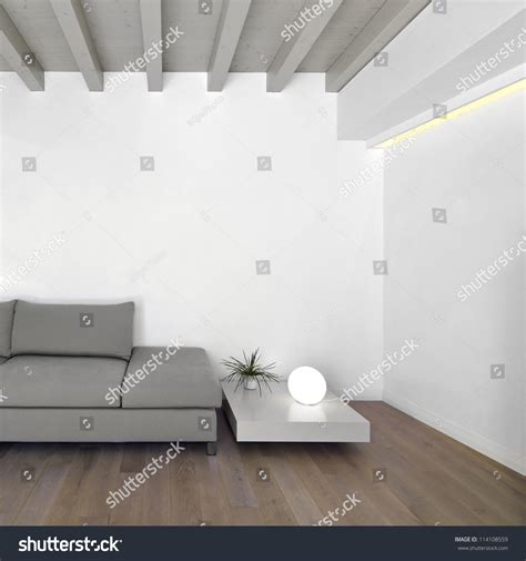 Fabric Sofa Modern Living Room Wood Stock Photo 114108559 | Shutterstock