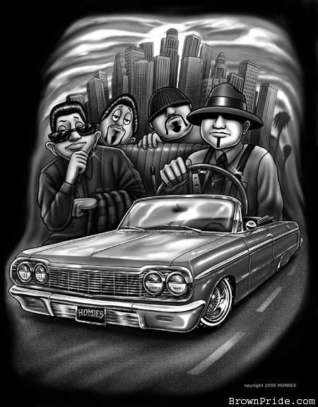 Chicano Old School Lowrider Wallpaperuse