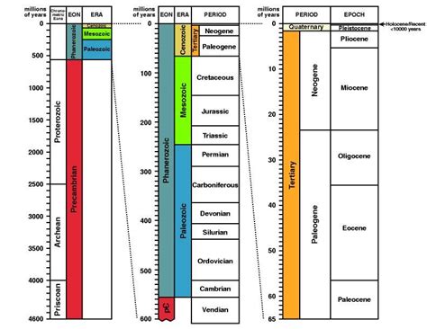 Printable Blank Geologic Time Scale Worksheet Kidsworksheetfun