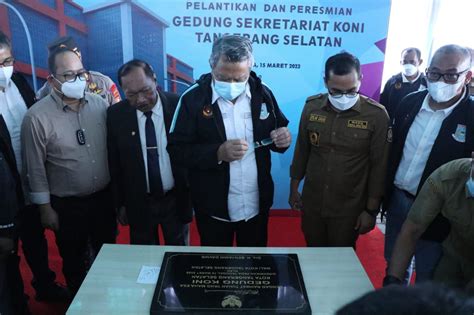 Pengurus KONI Tangsel Periode 2021 2025 Dilantik BantenNews Co Id