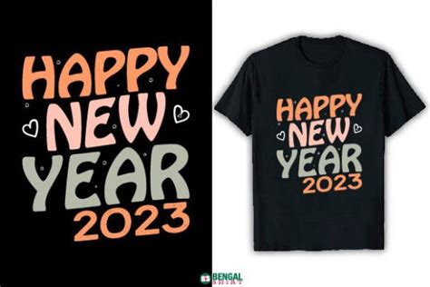 Funny Happy New Year T-shirt Design Graphic by Bengal Shirt · Creative ...