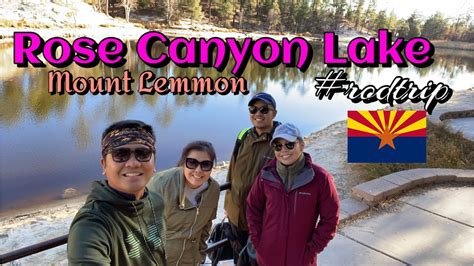 Rose Canyon Lake Mount Lemmon Youtube