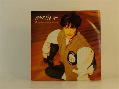 Martika More Than You Know 58 2 Pistes 7 Pouces Manche Unique Cbs Records Eur 638 Picclick Fr