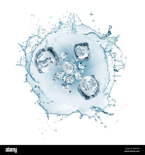 Ice Cube Splashing Hi Res Stock Photography And Images Alamy