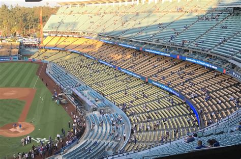 Dodger Stadium Obstructed View Seats Elcho Table