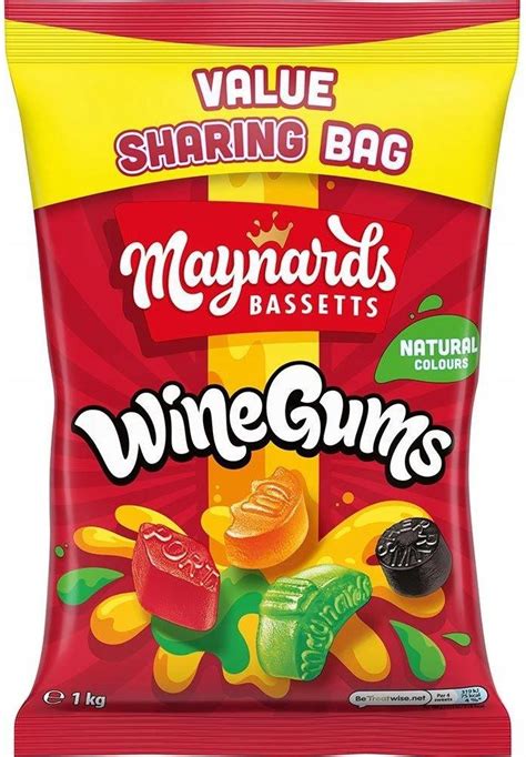 Maynards Bassetts Wine Gums Żelki 1kg Uk Ceny I Opinie Ceneopl