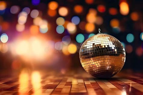 Disco Ball Glamour In A Club Stock Photo Image Of Disco Backdrop