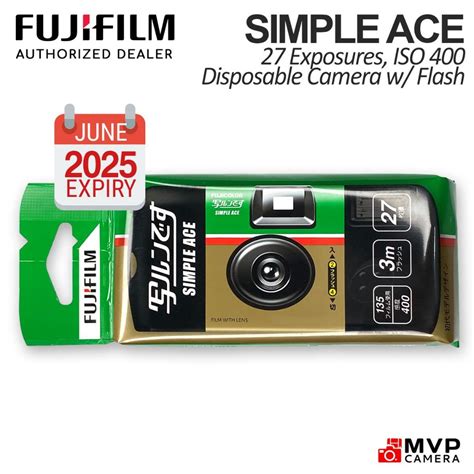 Fujifilm Fuji Simple Ace Exposures Iso Color Negative Film